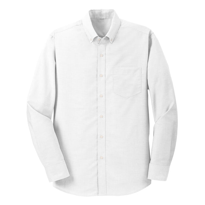 Boys St. Philomena Long Sleeve Oxford Shirt Mandatory for Mass Grades TK-8