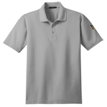 Load image into Gallery viewer, Basic Knit Polo w/ Mary Star High Fiberlok Logo Grades 9-12
