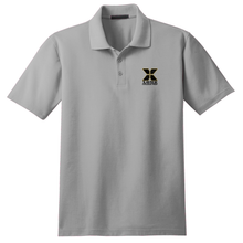 Load image into Gallery viewer, Basic Knit Polo w/ Xavier Embroidered Logo Grades 9-12
