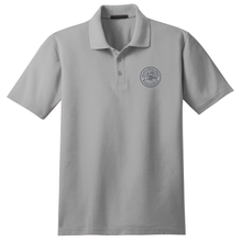 Load image into Gallery viewer, Basic Knit Polo w/ American Martyrs Heatseal Mandatory Logo Grades PK-8
