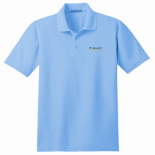 Load image into Gallery viewer, Basic Knit Polo w/ Minaret Embroidered Logo Grades PS-8
