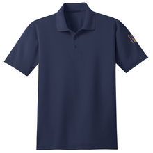 Load image into Gallery viewer, Basic Knit Polo w/ Mary Star High Fiberlok Logo Grades 9-12
