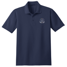 Load image into Gallery viewer, Basic Knit Polo w/ CAAT High School Grades 9-10 Heatseal Logo
