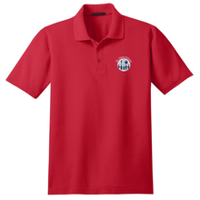Load image into Gallery viewer, Basic Knit Polo w/ St. Clare Embroidered Logo
