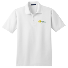 Load image into Gallery viewer, Basic Knit Polo w/ Kings Embroidered Logo Grades 6-8
