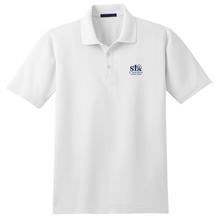 Load image into Gallery viewer, Basic Knit Polo w/ St. Thomas Embroidered Logo Grades TK-8
