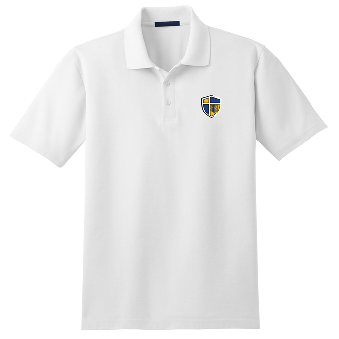 Basic Knit Polo w/ Stockdale Fiberlok Logo