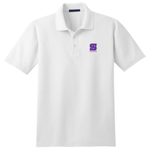 Load image into Gallery viewer, Basic Knit Polo w/ St. Anthony High Heatseal Logo Grades 9-12
