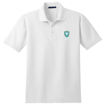 Load image into Gallery viewer, Basic Knit Polo w/ The Academy of RB Fiberlok Logo

