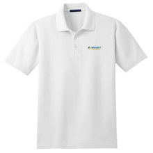 Load image into Gallery viewer, Basic Knit Polo w/ Minaret Embroidered Logo Grades PS-8
