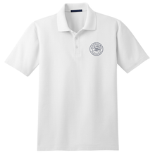 Load image into Gallery viewer, Basic Knit Polo w/ American Martyrs Heatseal Mandatory Logo Grades 5-8
