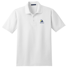 Load image into Gallery viewer, Knit Polo w/ South Bay Christian School embroidered logo
