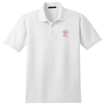 Load image into Gallery viewer, Basic Knit Polo w/ St. Lawrence Heatseal Logo Grades TK-8
