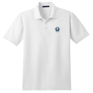 Basic Knit Polo w/ St. Catherine Heatseal Logo Grades TK-8