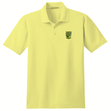Load image into Gallery viewer, Basic Knit Polo w/ St. Hilary Embroidered Logo Grades TK-8

