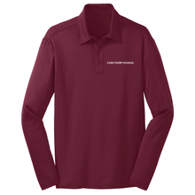 Load image into Gallery viewer, Basic Long Sleeve Knit Polo Carlthorp School
