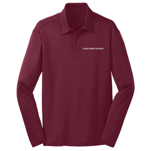 Basic Long Sleeve Knit Polo Carlthorp School