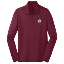 Load image into Gallery viewer, Basic Long Sleeve Knit Polo w/ The Academy Preschool Fiberlok Logo
