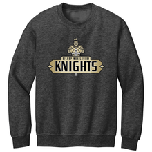 Load image into Gallery viewer, Crew Sweatshirt w/Bishop Large Heatseal Logo Grades 9-12
