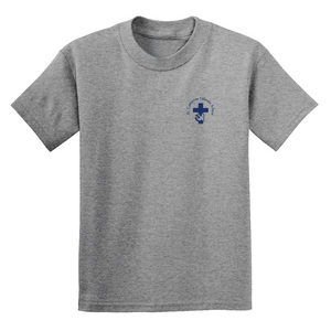 Dri-fit PE Shirt w/ St. Catherine Heatseal Logo Grades TK-8