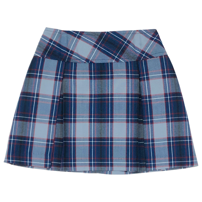 Bethany Drop Yoke Plaid Skort Grades K-6