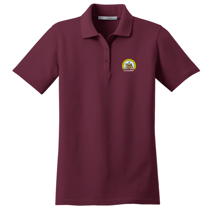 Girls Dri-fit Polo w/ The Academy Preschool Fiberlok Logo