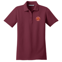 Load image into Gallery viewer, Girls Fitted Knit Polo w/Valley Christian Cerritos Fiberlock Logo
