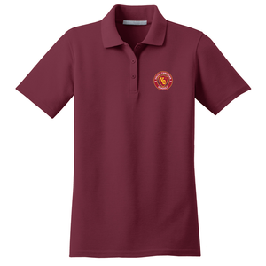 Girls Fitted Dri-fit Polo w/Valley Christian Cerritos Fiberlok Logo