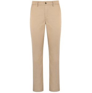 Girl's Khaki Flat Front Twill Pants