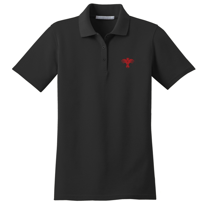 Girls Fitted Dri-fit Polo w/ Palm Valley Embroidered Logo Grades PS-12