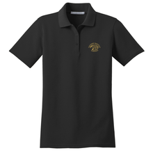 Load image into Gallery viewer, Girls Fitted Knit Polo w/ Calvary Embroidered Logo Grades K-12
