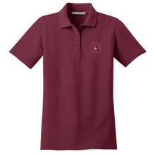 Load image into Gallery viewer, Girls Fitted Dri-fit Polo w/Valley Christian Cerritos Fiberlok Logo
