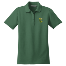 Load image into Gallery viewer, Girls Fitted Dri-fit Polo w/ St. Hilary Embroidered Logo Grades TK-8
