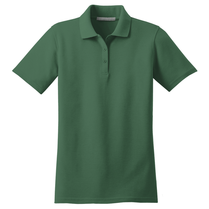 Girls Fitted Dri-fit Polo w/ St. Francis Fiberlok Logo