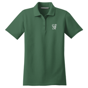 Girls Fitted Dri-fit Polo w/ St. Francis Embroidered Logo TK-8