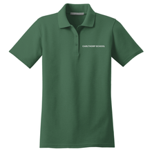 Load image into Gallery viewer, Girls Fitted Knit Polo Carlthorp School
