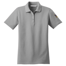 Load image into Gallery viewer, Girls Fitted Dri-fit Polo w/ Mary Star High Fiberlok Logo Grades 9-12
