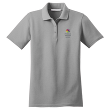 Load image into Gallery viewer, Women&#39;s Fitted Short Sleeve Polo w/ Peninsula Heritage Embroidered Logo
