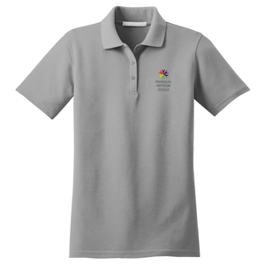 Women's Fitted Short Sleeve Polo w/ Peninsula Heritage Embroidered Logo