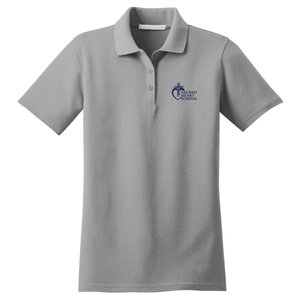 Girls Fitted Dri-fit Polo w/Sacred Heart Embroidered Logo Grades K-8