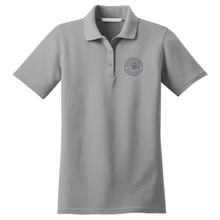 Load image into Gallery viewer, Girls Fitted Dri-fit Polo w/ American Martyrs Heat Seal Logo Grades 5-8
