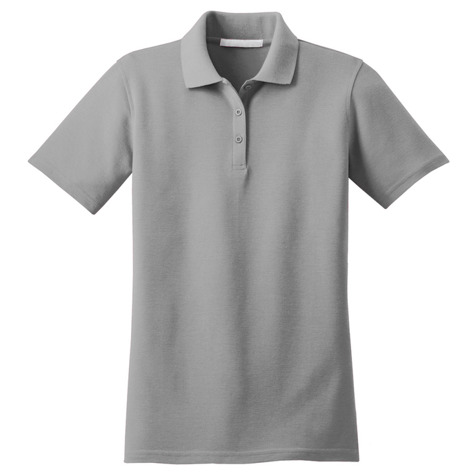 Girls Fitted Dri-fit Polo w/ Peninsula Montessori Embroidered Logo