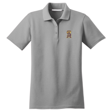 Load image into Gallery viewer, Girls Fitted Dri-fit Polo w/ St. Anthony Parish School logo Grades TK-8
