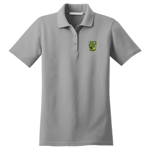 Girls Fitted Dri-fit Polo w/ St. Hilary Embroidered Logo Grades TK-8