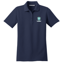 Load image into Gallery viewer, Girls Fitted Knit Polo w/ The Academy of RB Fiberlok Logo
