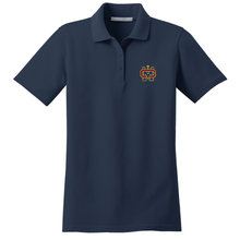 Load image into Gallery viewer, Women&#39;s Fitted Knit Polo w/ Cantwell Sacred Heart Embroidered Logo Grades 9-12
