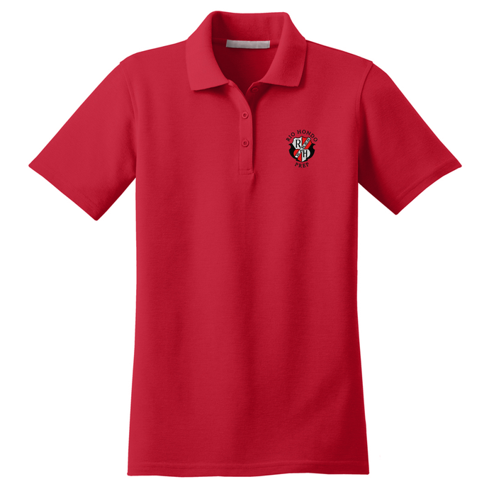 Girls Fitted Dri-fit Polo w/ Rio Hondo Embroidered Logo Grades 7-12
