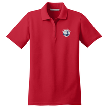 Load image into Gallery viewer, Girl's Fitted Dri-fit Polo w/ St. Clare Embroidered Logo
