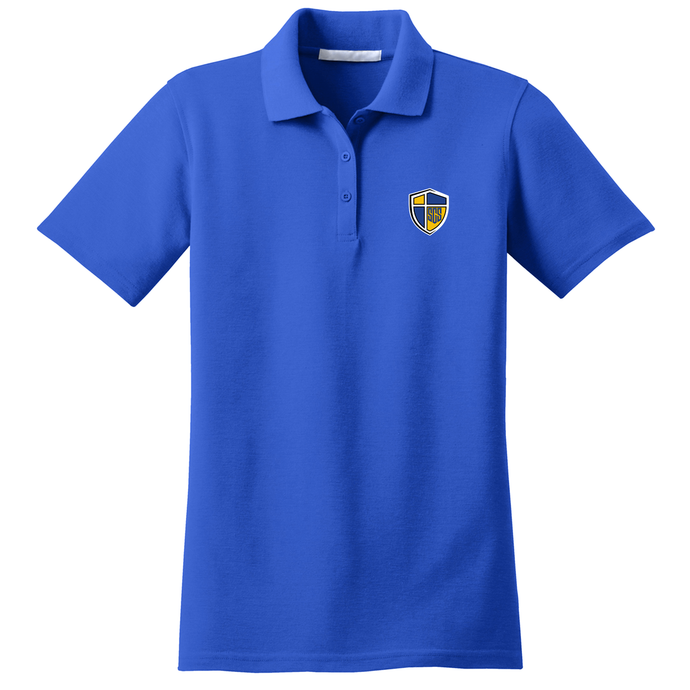 Girls Fitted Dri-fit Polo w/ Stockdale Fiberlok Logo