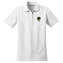Load image into Gallery viewer, Girls Fitted Knit Polo w/ St. Theresa Embroidered Logo Grades K-8
